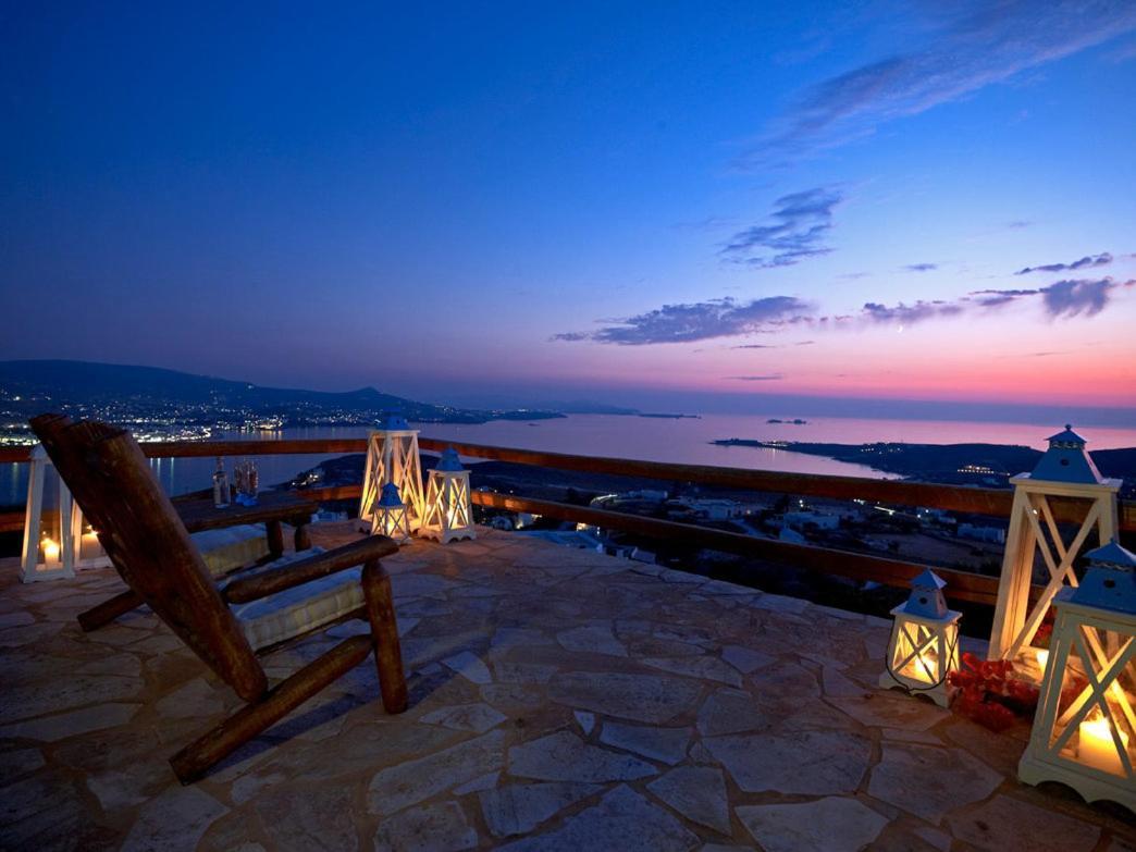 Panoramic Sunset View Villa&Private Pool Krotiri Esterno foto