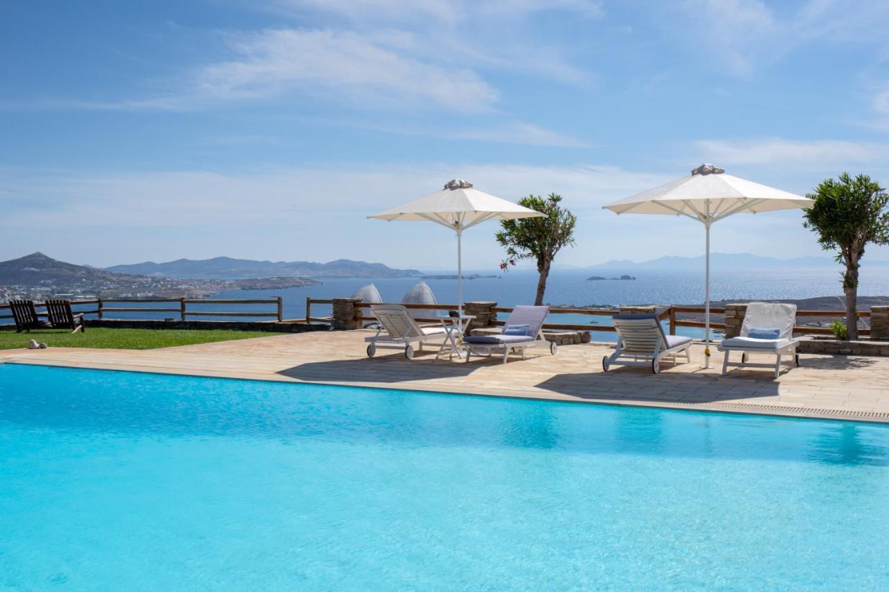 Panoramic Sunset View Villa&Private Pool Krotiri Esterno foto