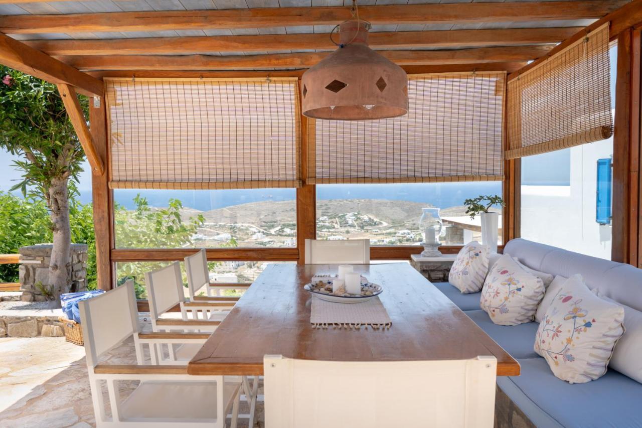 Panoramic Sunset View Villa&Private Pool Krotiri Esterno foto