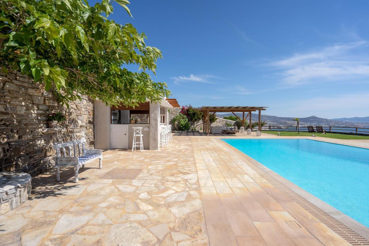 Panoramic Sunset View Villa&Private Pool Krotiri Esterno foto
