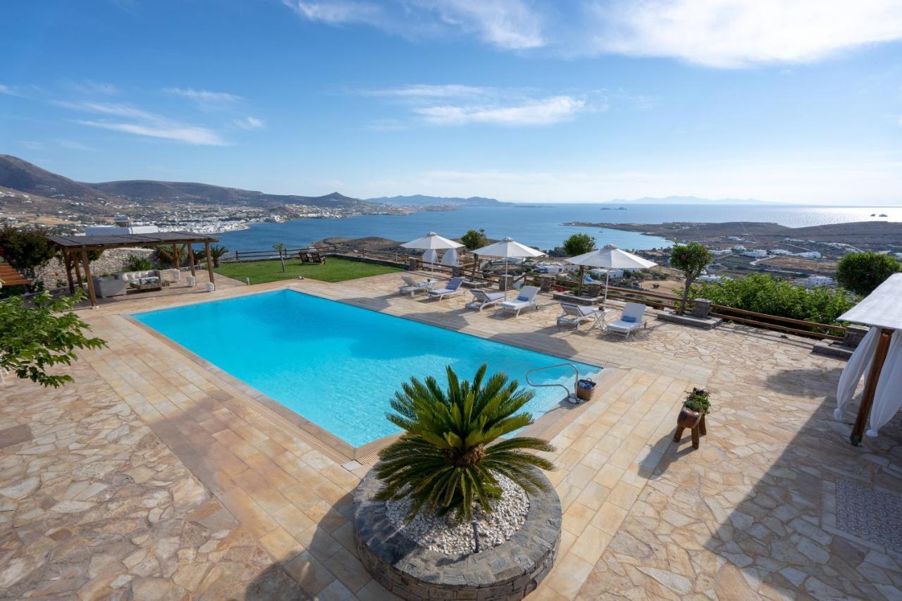 Panoramic Sunset View Villa&Private Pool Krotiri Esterno foto