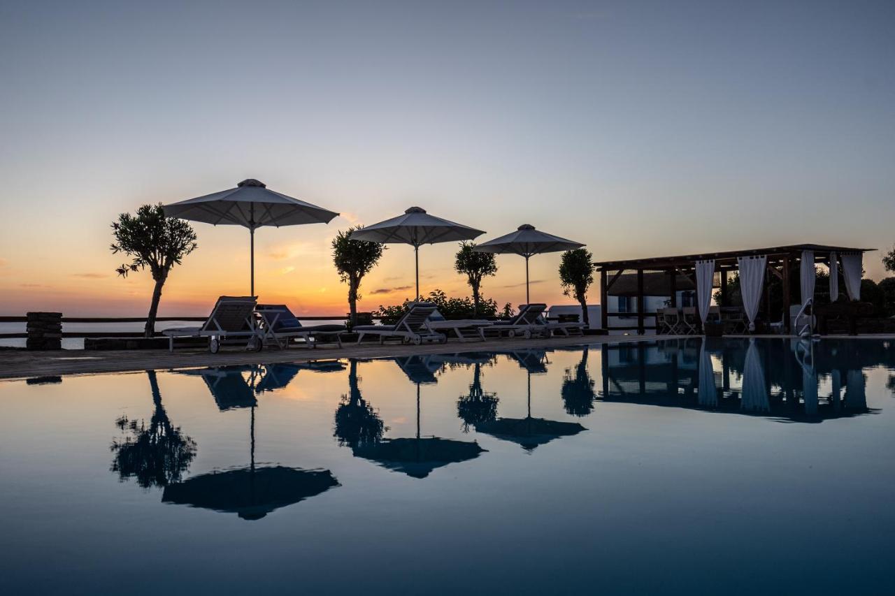 Panoramic Sunset View Villa&Private Pool Krotiri Esterno foto