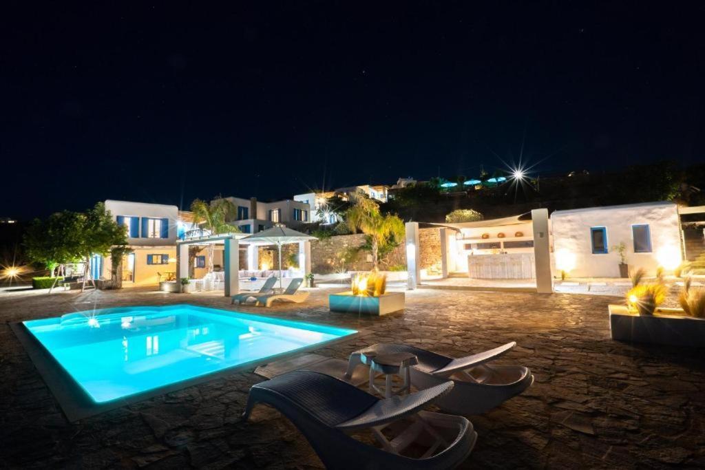 Panoramic Sunset View Villa&Private Pool Krotiri Esterno foto