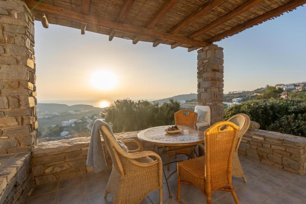 Panoramic Sunset View Villa&Private Pool Krotiri Esterno foto